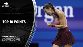 Sorana Cirstea | Top 10 Points | 2023 US Open