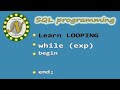 SQL Server: WHILE loop