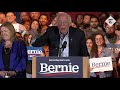 bernie sanders celebrates huge win in nevada s presidential caucuses