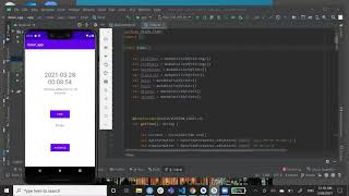 Timer App using Android Studio