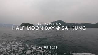 在#香港 #西貢 #橋咀洲 的 #廈門灣 #浮潛 #泳綑Snorkelling at Half Moon Bay in Sai Kung Hong Kong #Seatrekking