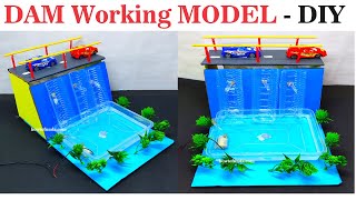 dam working model for science project exhibition - diy - howtofunda