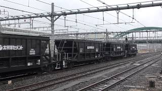 【Japan Railway】配6794レ EF65 2138牽引 タキ コキ セメントホキ