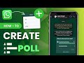 How to Create Polls in WhatsApp (Mobile & Desktop)