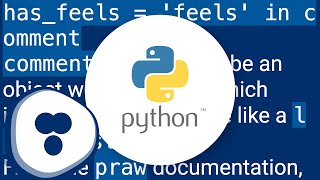 Python: TypeError: argument of type 'Comment' is not iterable