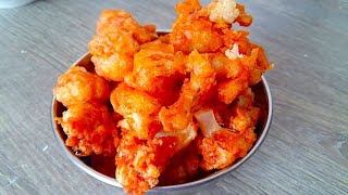 10 நிமிடத்தில் 100% மொறு மொறு காளிபிளவர் வருவல் | 100% Crispy Cauliflower Fry | no food colour