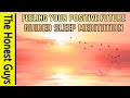 Feeling your positive future. Guided Sleep Meditation Exercise for a Positive Future