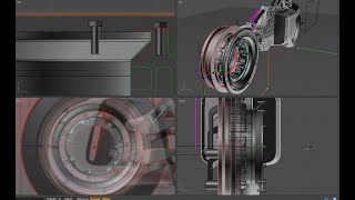 LIVESTREAM: MoI3D Hard Surface Modeling - hubless wheel - electric motor