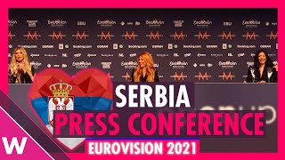 Serbia's Second Press Conference: Hurricane "Loco Loco" @ Eurovision 2021