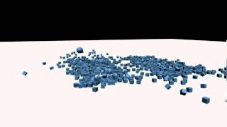 Concurrent Java physics engine tech demo