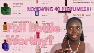 3+ Years with Scentbird Subscription, Reviewing 40 Perfumes || My Experience