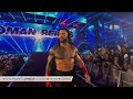 roman reigns makes stunning entrance as the o.t.c. crown jewel 2024 highlights