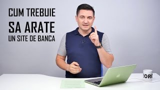 Cum trebuie să arate un site de bancă - BCR (www.buhnici.ro)