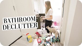 Bathroom Organization and Declutter 2019!