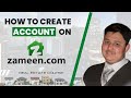 How to Create Account on Zameen.com | Asad Real Estate Wala | Simon Square