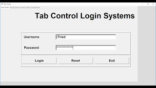 How to Create a Tab Control With a Login System in Python - Full Tutorial