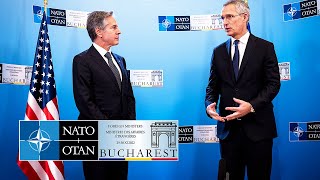 NATO Secretary General with 🇺🇸 US Secretary of State Antony J. Blinken, 29 NOV 2022