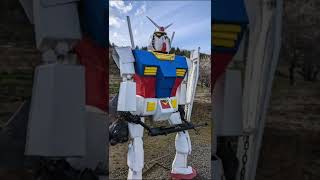 東北でガンダムに会いたいときどこにいけばいいの？→福島市のへたれガンダムに会いに行こう！#Shorts