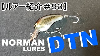 【ルアー紹介＃９３】ノーマンルアーズ　ディープタイニーN　NormanLures　DTN