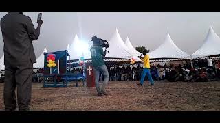 NCYPD 16th anniversary at Nasir South Sudan preacher Jacob Both Deng