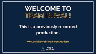 Welcome to Team Duval - Fall 2024