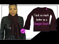 Refashion An Old Sweater Into A Scarf | Colleen G Lea