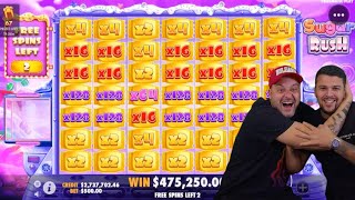 RECORD WINS OF THE WEEK 35 ★ $878,900 NEW AMAZING BONUS WIN ON SUGAR RUSH SLOT