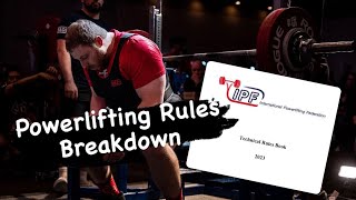 HOW TO BENCH FOR YOUR FIRST POWERLIFTING COMPETITION IPF Rulebook Overview and In-Depth Explanation