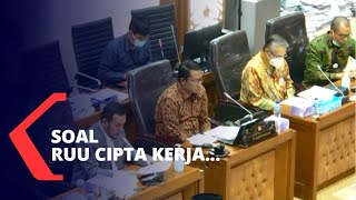 RUU Cipta Kerja Disetujui di Pembahasan Tingkat 1 DPR