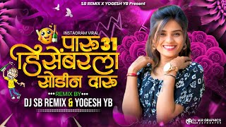 पारू 31 डिसेंबर ला सोडीन दारू..🍺🤩 Paru 31 Disembar La Sodin Daru | DJ SB REMIX X YOGESH YB