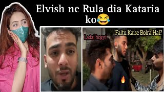 Reaction on Elvish Yadav Vlog | Prank on Kataria😂😈|| Rao Sahab