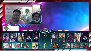 ZCMC Mobile Legend 2k24 Tournament Upper Bracket - Dynasty G vs. Funko Boys  (Game 1)