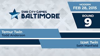 SCGBALT: Round 9 - Todd Anderson vs Seth Manfield | Modern