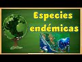 Especies endémicas