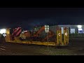 manco rail 1250 lowbed rail transporter kiwirail owned etm595 on layover at rolleston rail station.