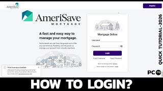 How to Login to AmeriSave Mortgage Account Online 2026?