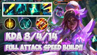 FULL ATTACK SPEED BUILD SENNA STAR GUARDIAN GAMEPLAY // WILD RIFT (BUILD + RUNES)