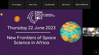 ERIM 2023: New Frontiers of Space Science in Africa