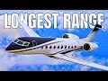 Top 5 Longest Range Private Jets for Your Family