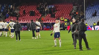 FULL-TIME: Crystal Palace 0-4 Tottenham: The Players Celebrate! "NICE ONE SONNY!" 토트넘의 승리와 손흥민의 세리모니