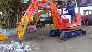 Backhoe Kubota KH-8 Actual Performance