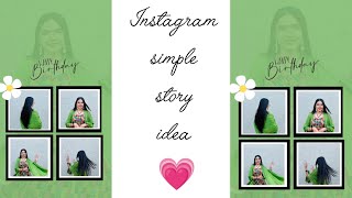 instgram story idea simple \u0026 unique 💗