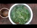 ಕೀರೆ ಸೊಪ್ಪು ಸಾರು keere soppu saaru in kannada green curry village style sambar