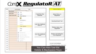 Regulator AT Digital Lock: Making Administrative Changes