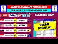 RESMI!! Jadwal Piala AFF Futsal 2024 - Indonesia vs Kamboja - Asean Futsal Championship 2024