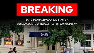 Sunday Golf Files For Golf Bag Bankruptcy