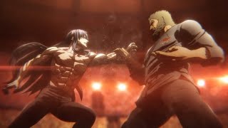 ケンガンアシュラ!  Setsuna Kiryu vs Gensai Kuroki  - KENGAN ASHURA SS1 Full