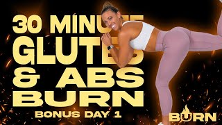30 Minute Glutes and Abs Burn Workout