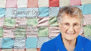 Eleanor Opp Funeral Service