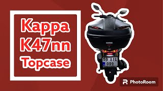 Motorum İçin Yeni Çanta Aldım | Kappa K47nn Topcase \u0026 Scooter Çanta İnceleme ve Montajı !